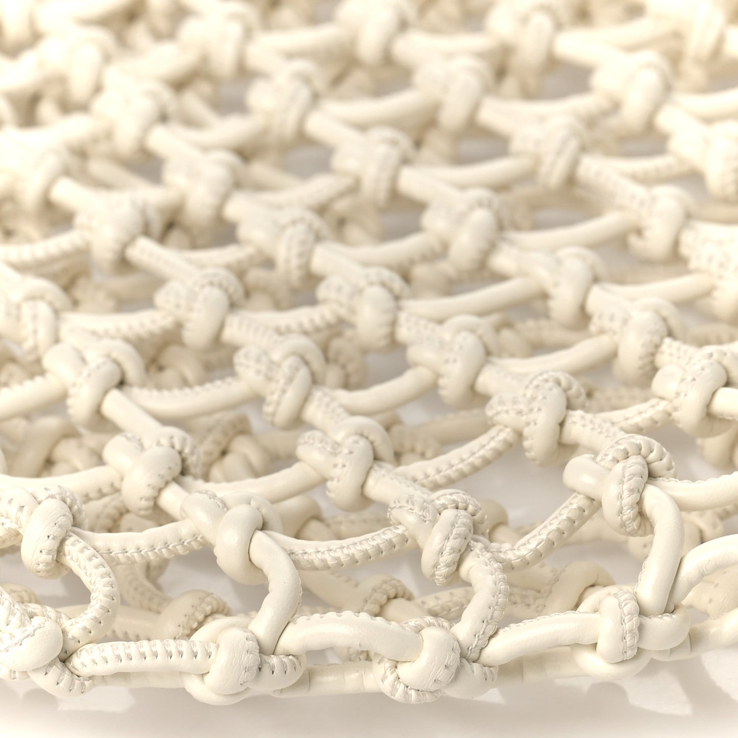 Alter Nappa Knotted Structure Tote White