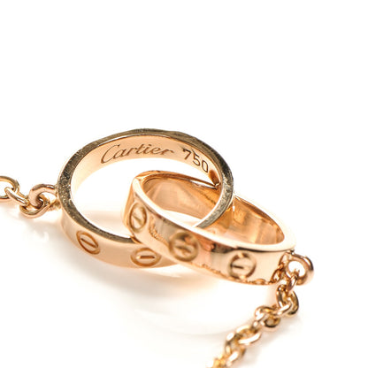 Cartier 18K Pink Gold Interlocking LOVE Bracelet 6 of 6