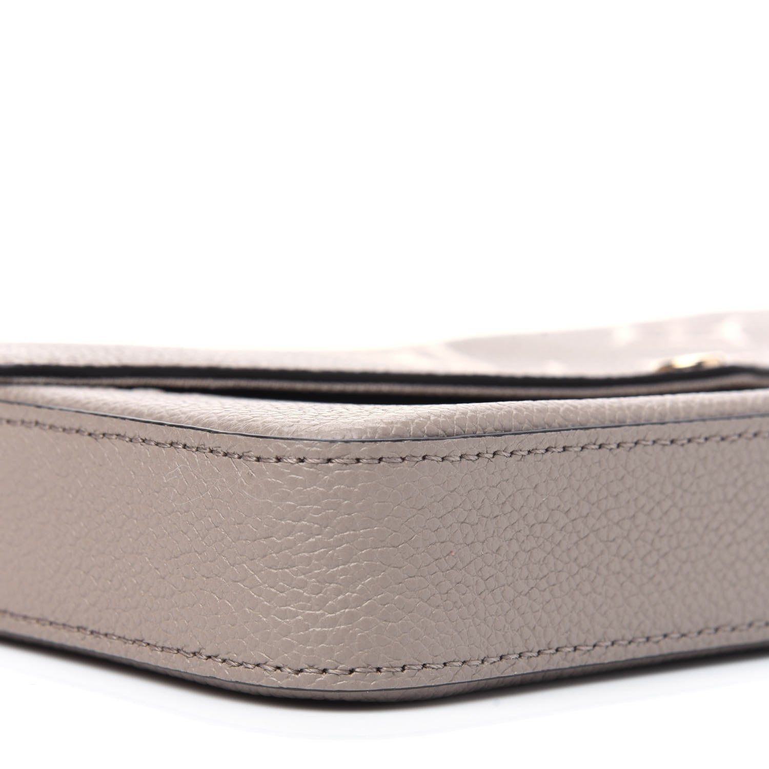 Louis Vuitton Empreinte Monogram Giant Felicie Pochette Tourterelle Creme 8 of 13