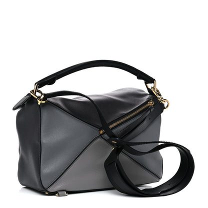 Loewe Calfskin Medium Puzzle Bag Grey Multito 2 of 11