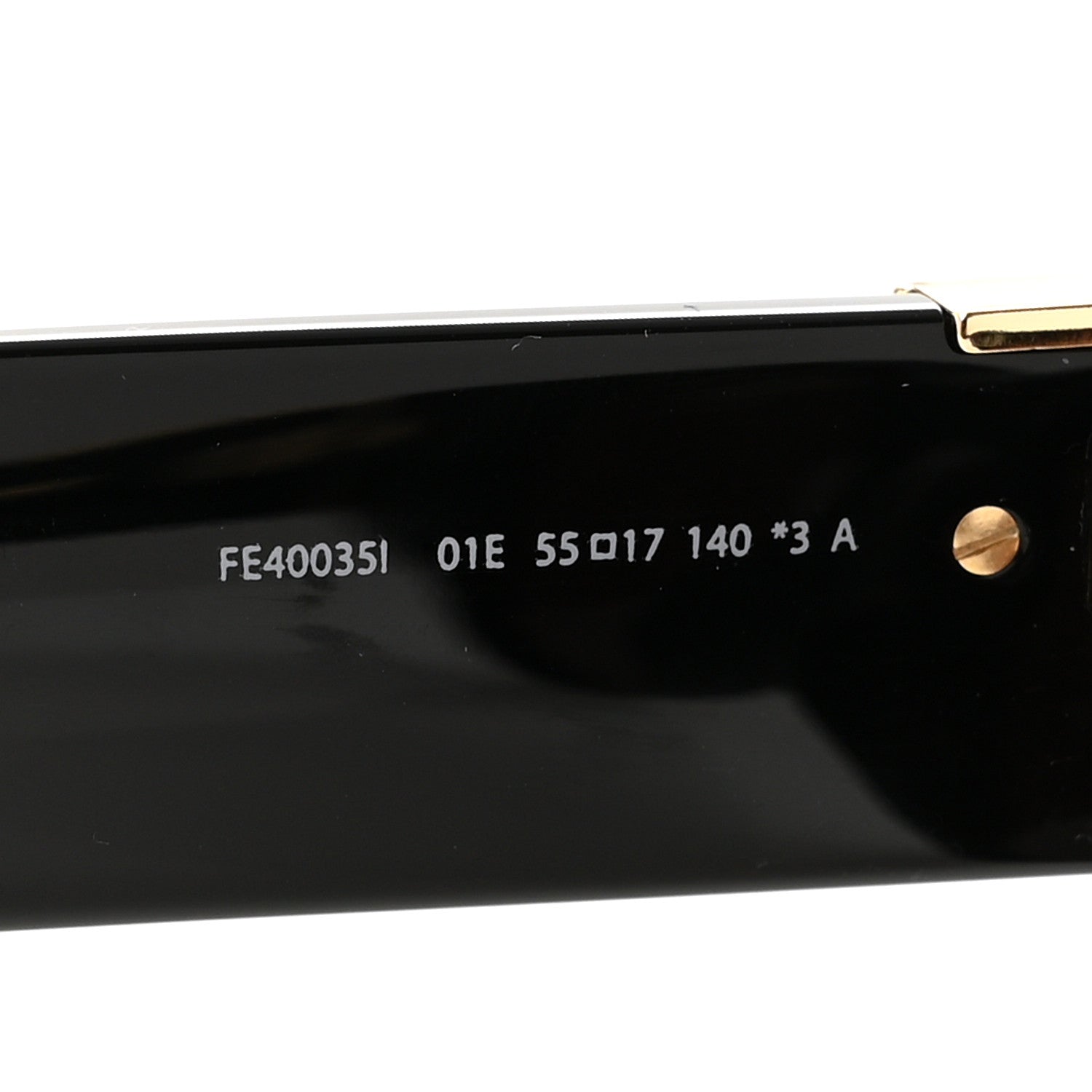 Fendi Geometric Sunglasses FE40035I Black 6 of 7