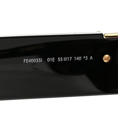 Fendi Geometric Sunglasses FE40035I Black 6 of 7
