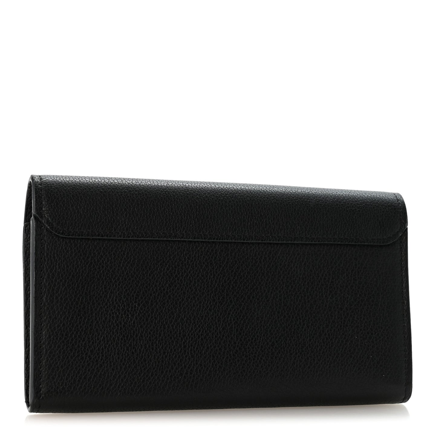 Soft Calfskin My Lockme Wallet Black