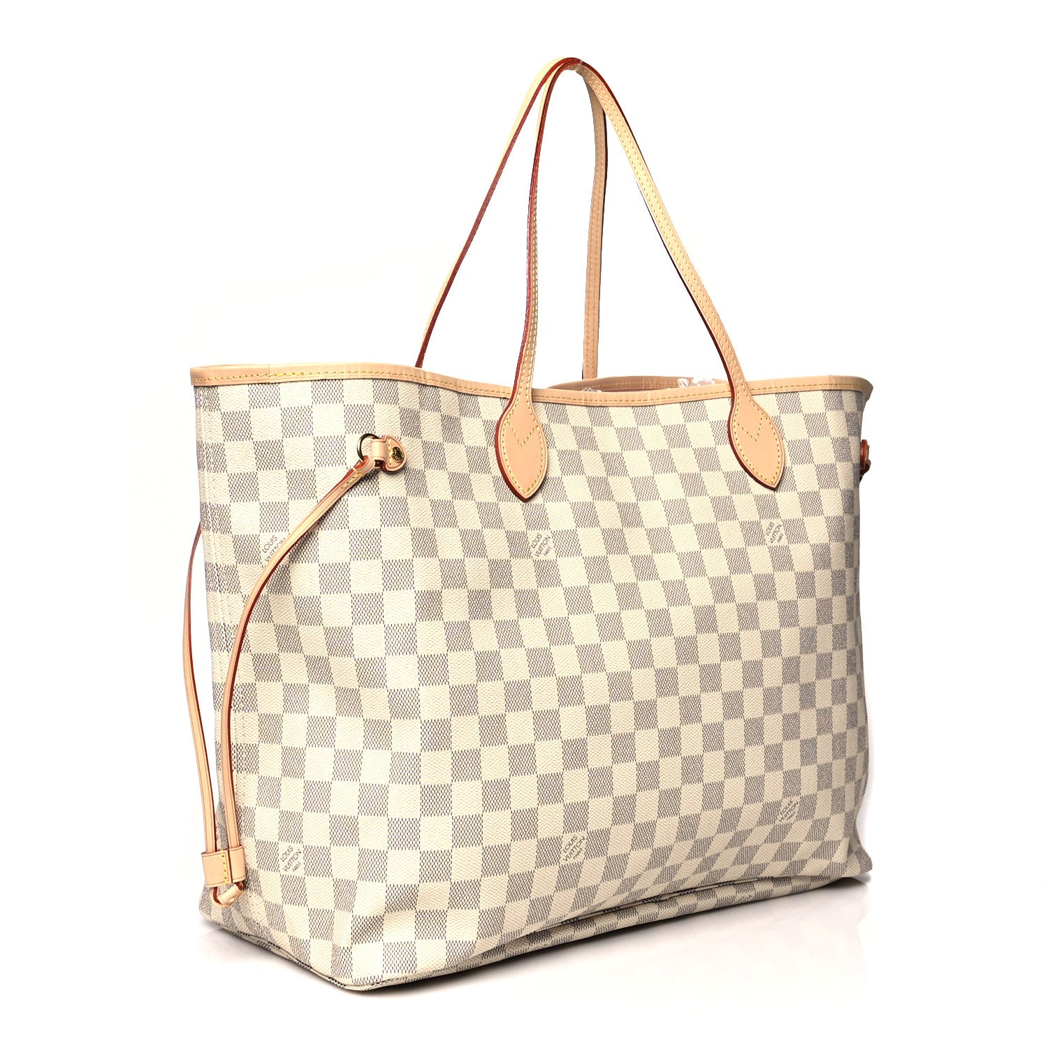 Louis Vuitton Damier Azur Neo Neverfull GM Rose Ballerine 4 of 12