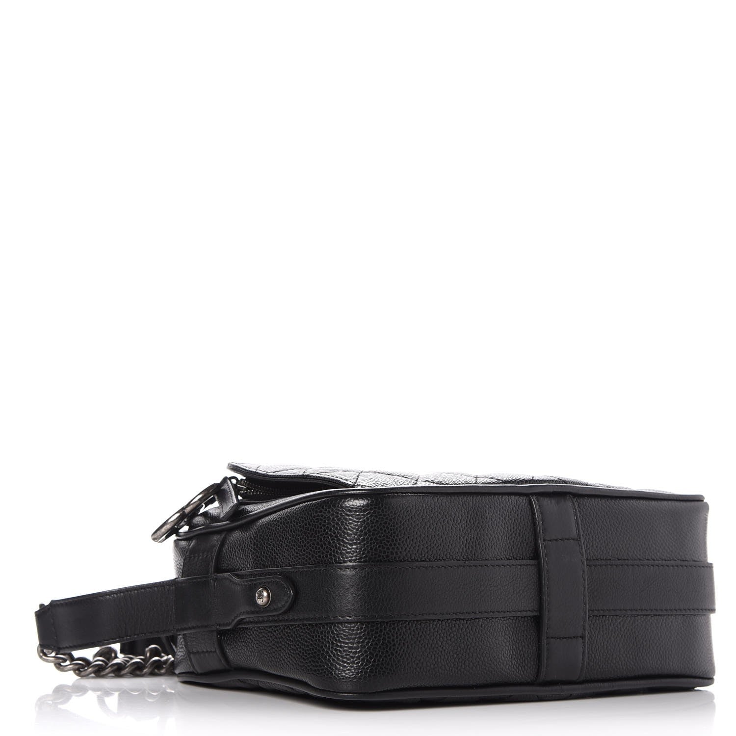 Chanel Caviar Quilted Medium Business Trip Camera Bag Black 4 of 8