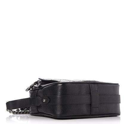 Chanel Caviar Quilted Medium Business Trip Camera Bag Black 4 of 8