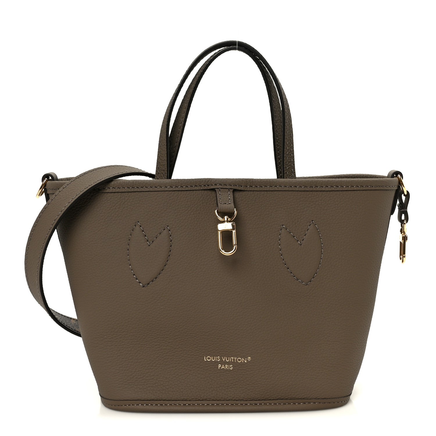 Louis Vuitton Monogram Neverfull Inside Out Bandouliere BB Dark Fango 3 of 19