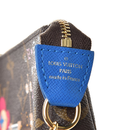 Louis Vuitton Monogram 2019 Christmas Animation Mini Venice Pochette Accessories Blue 6 of 7