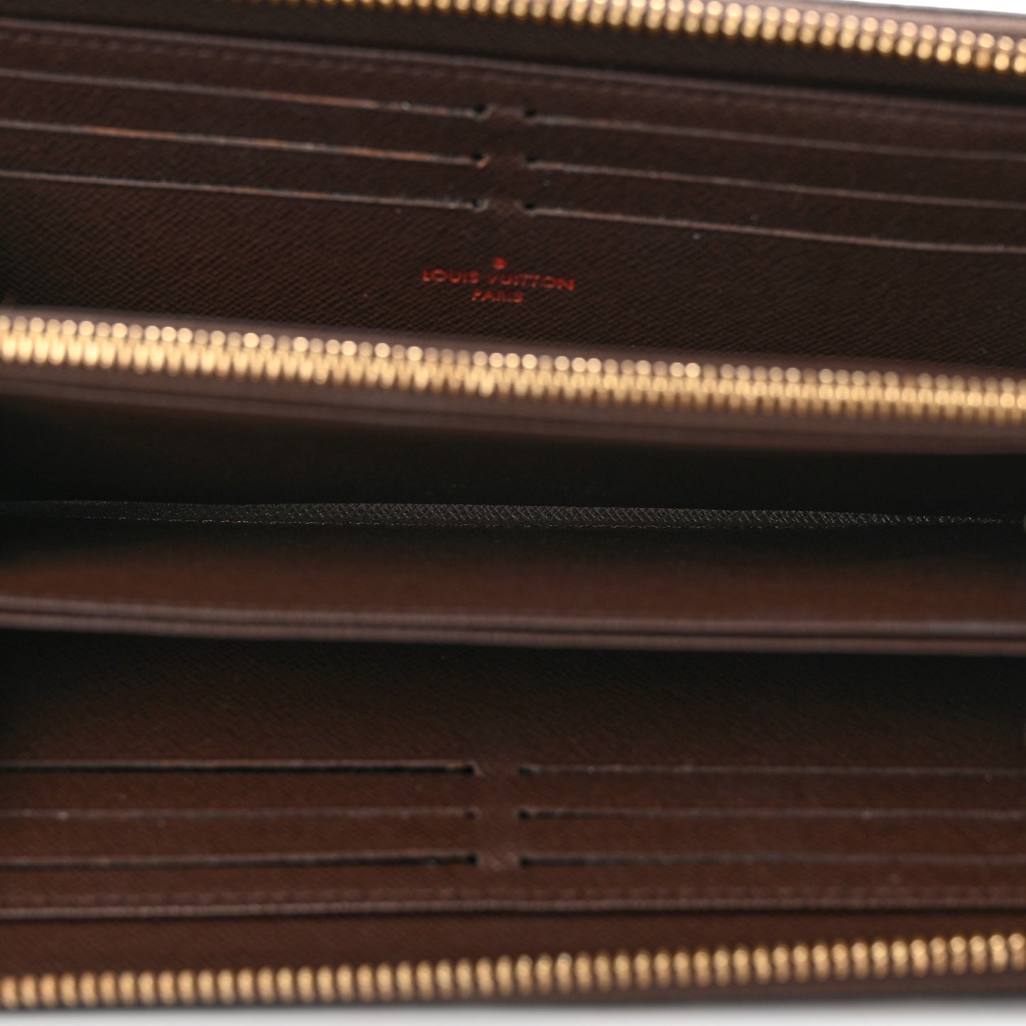 Damier Ebene Zippy Wallet