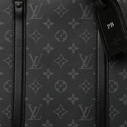Louis Vuitton Monogram Eclipse Sac Plat Horizontal Zipper 7 of 12