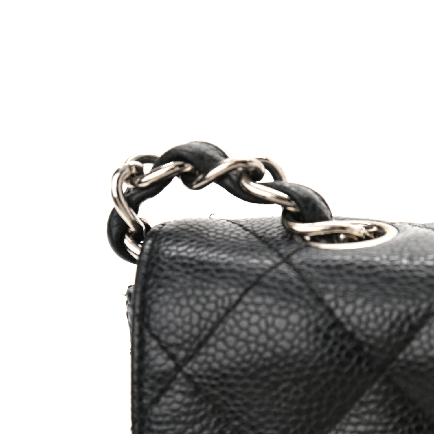 Chanel Caviar Quilted Jumbo Single Flap Black 18 of 20