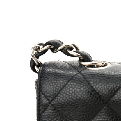 Chanel Caviar Quilted Jumbo Single Flap Black 18 of 20