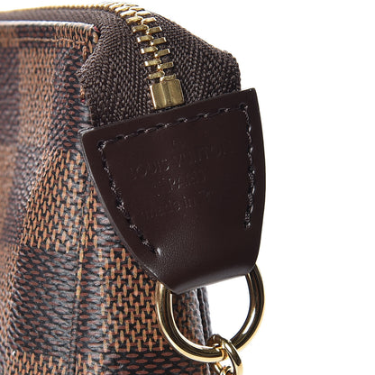 Louis Vuitton Damier Ebene Mini Pochette Accessories 6 of 9