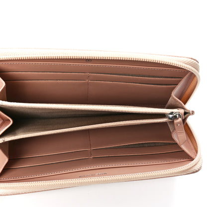 Chanel Caviar Large Timeless CC Zip Around Wallet Beige 5 of 13