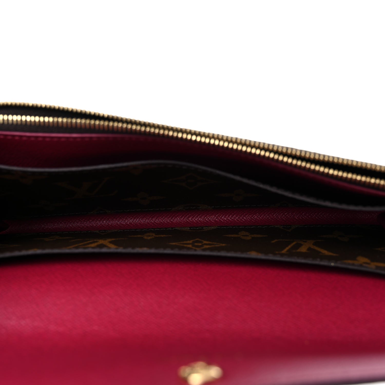 Louis Vuitton Monogram Emilie Wallet Fuchsia 5 of 10