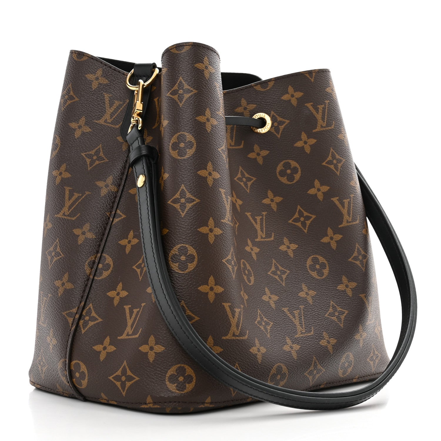Louis Vuitton Monogram Neonoe MM Black 3 of 9