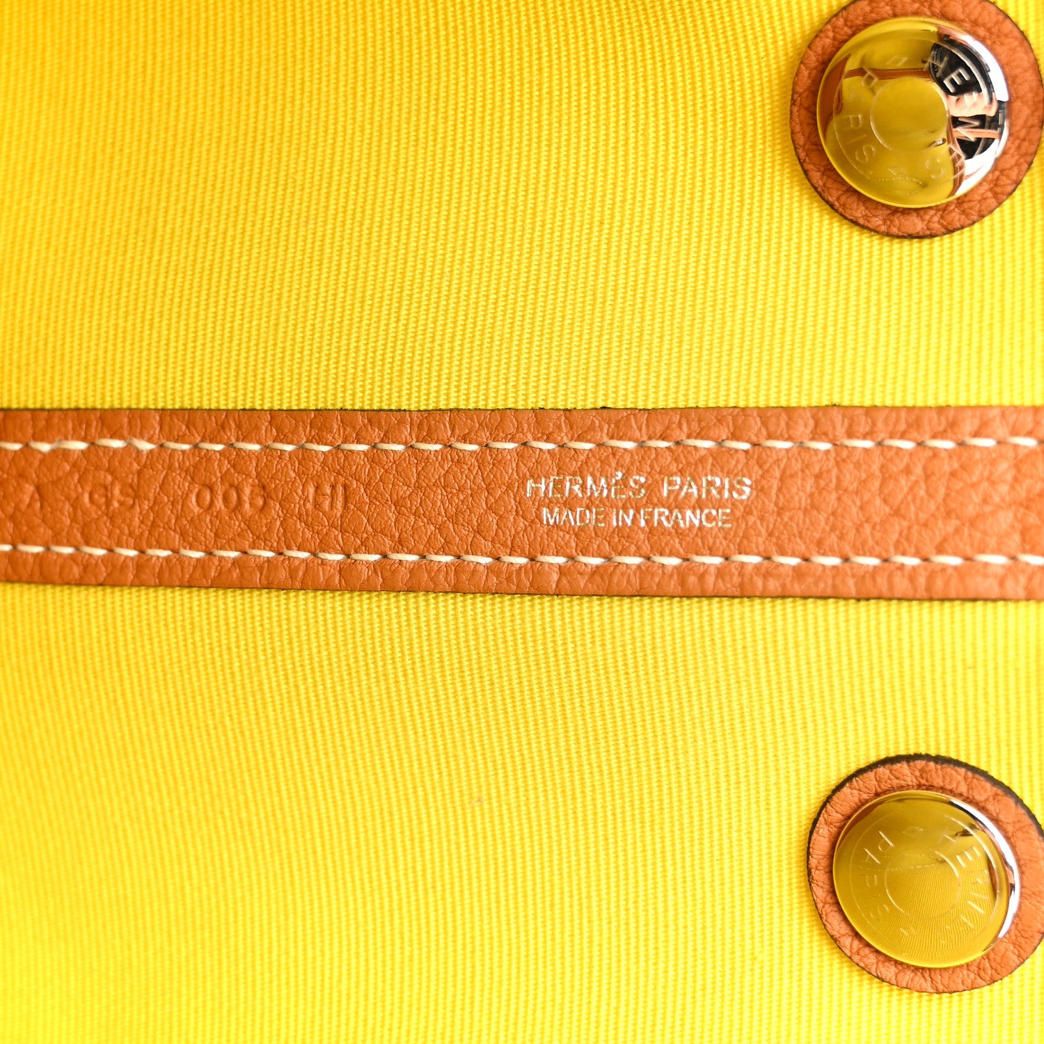 Hermes Toile Officier Negonda Garden Party 30 TPM Lime Toffee 6 of 10