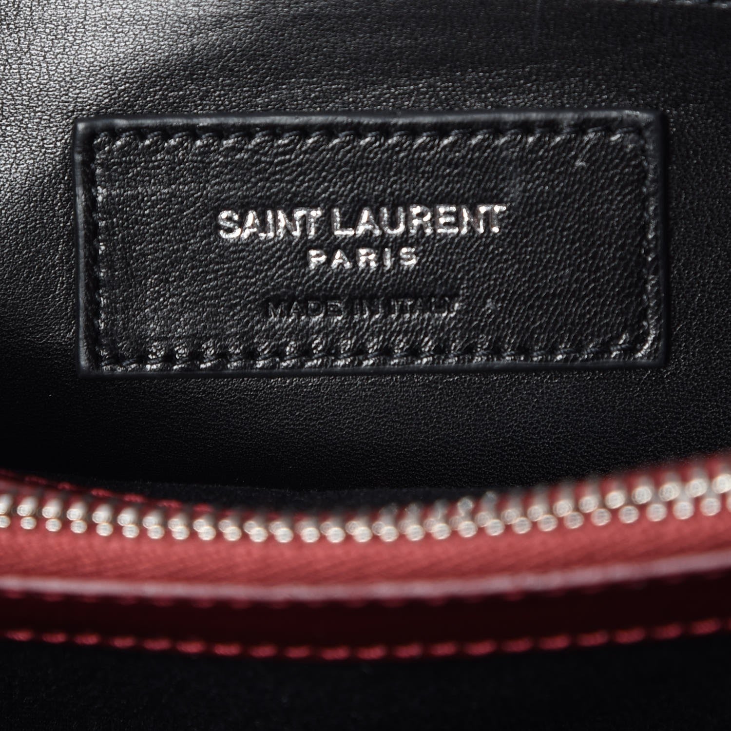 Saint Laurent Patent Y Quilted Monogram Small Loulou Chain Satchel Palissandre 6 of 7
