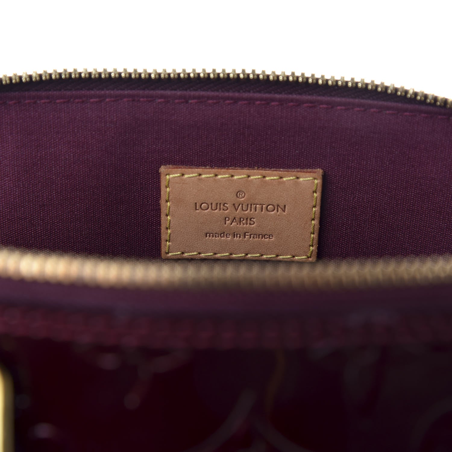 Louis Vuitton Vernis Alma PM Rouge Fauviste 6 of 9