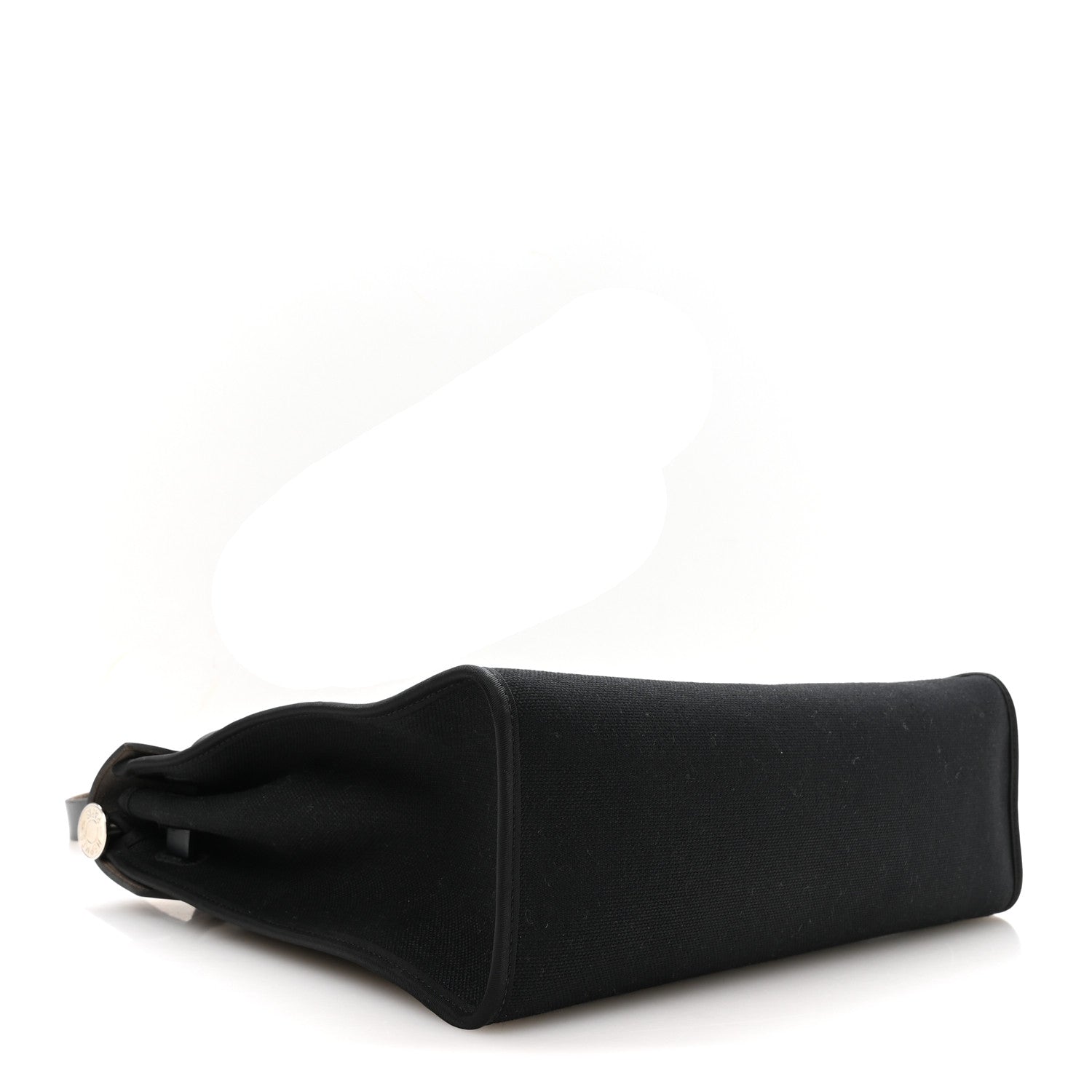 Hermes Military Toile Vache Hunter Herbag Zip PM 31 Black Bleu Indigo 5 of 11