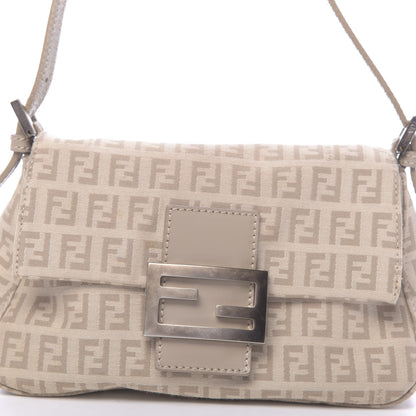 Fendi Zucchino Cuoio Mini Mama Baguette Beige Tortora Pietra 11 of 11
