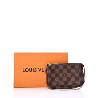 Louis Vuitton Damier Ebene Mini Pochette Accessories 8 of 8
