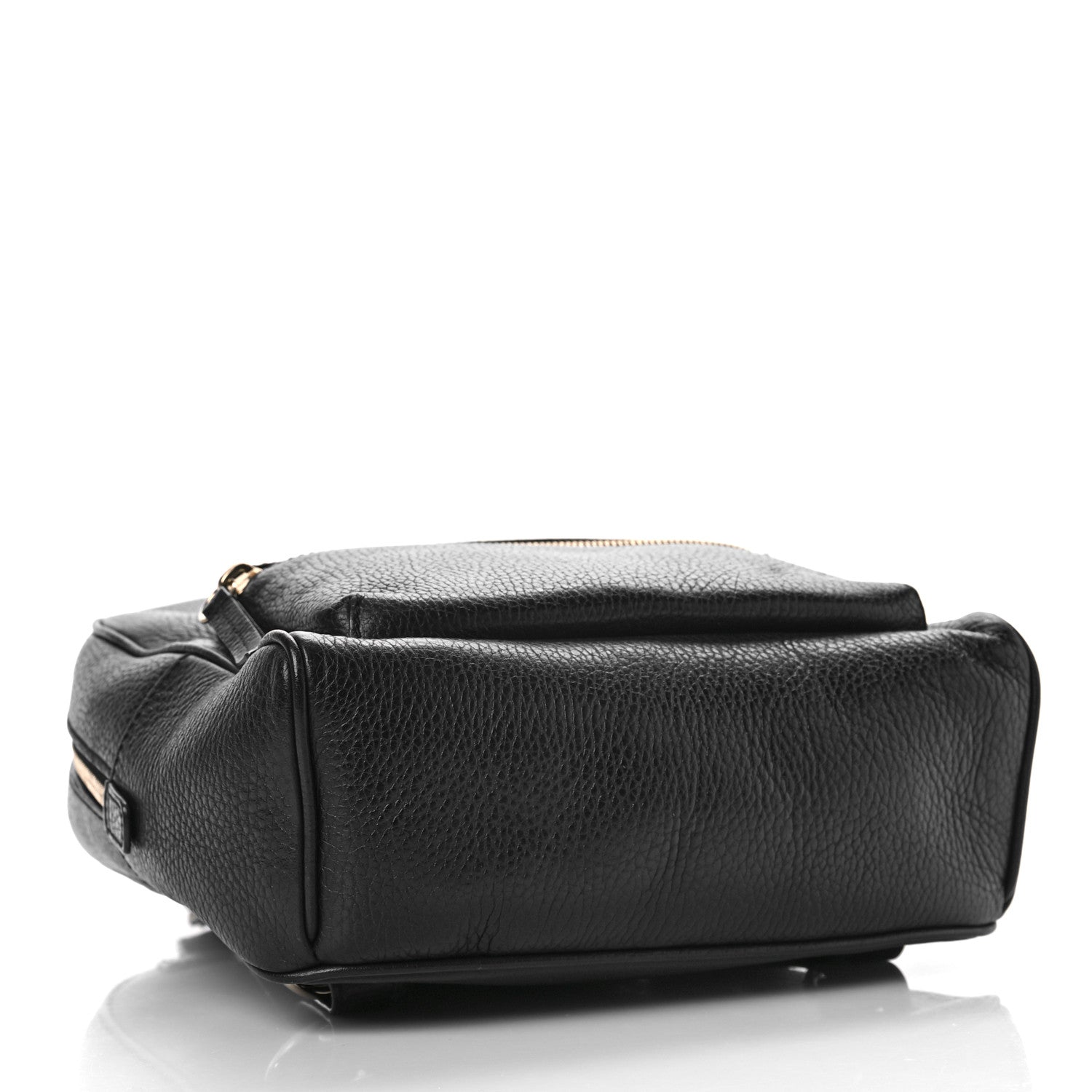 Gucci Pebbled Calfskin Soho Chain Backpack Black 4 of 11