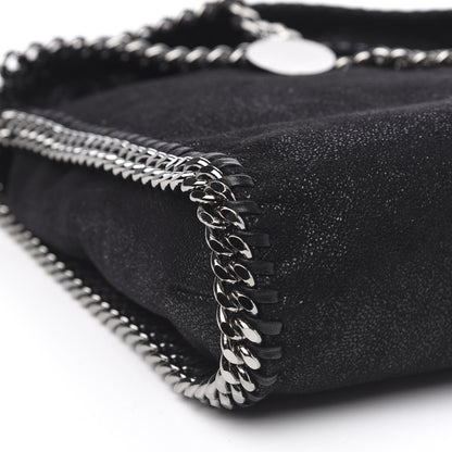 Stella McCartney Shaggy Deer Falabella Fold Over Tote Black 8 of 9