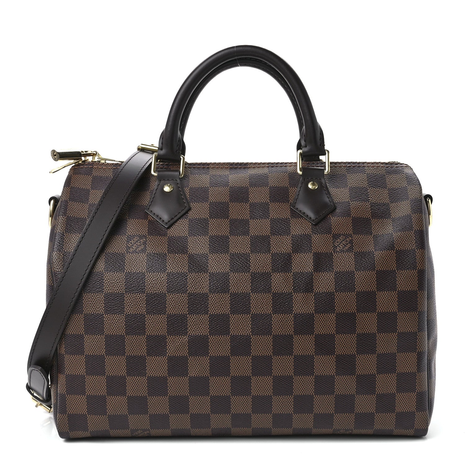 Louis Vuitton Damier Ebene Speedy Bandouliere 30 1 of 11
