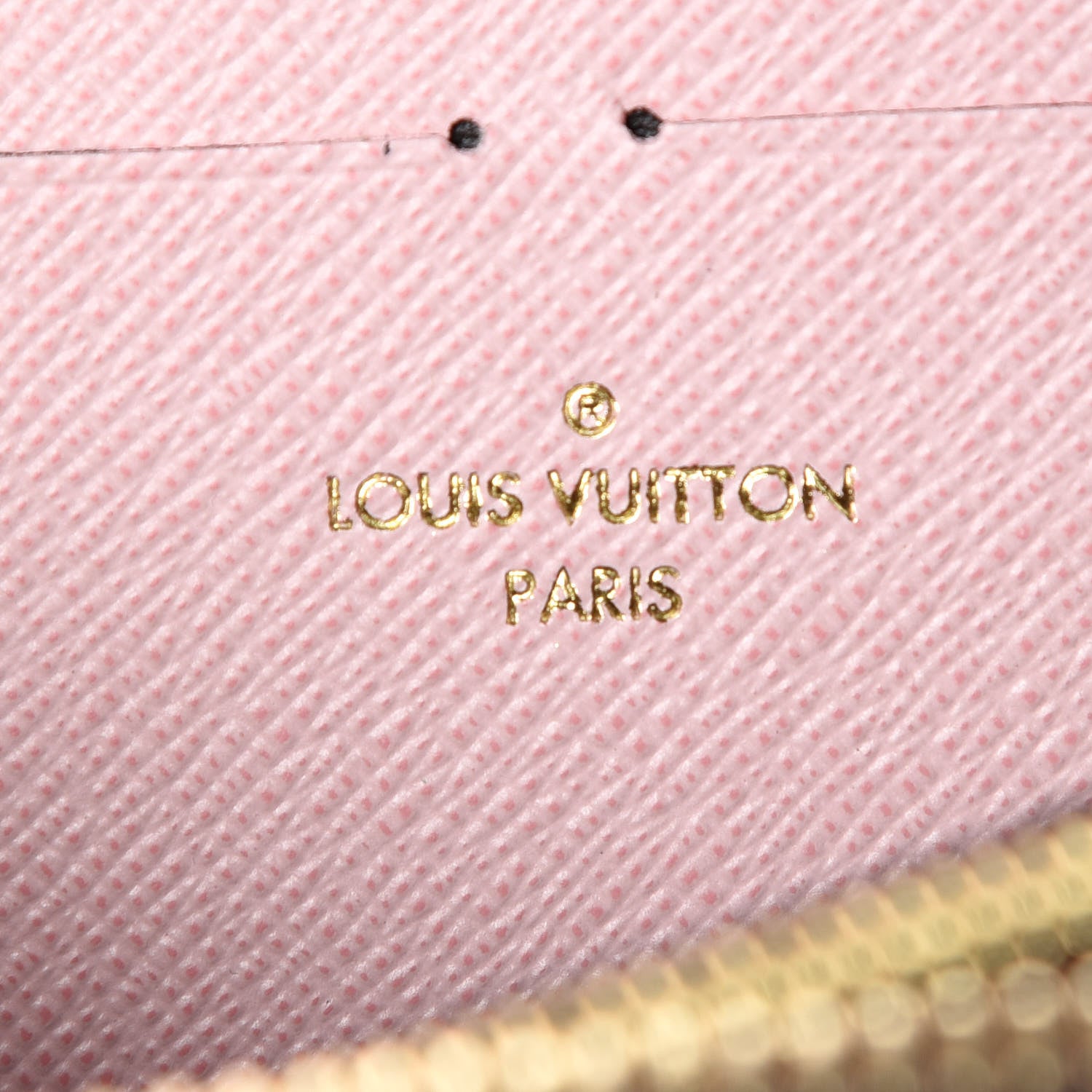 Louis Vuitton Monogram Clemence Wallet Rose Ballerine 6 of 8