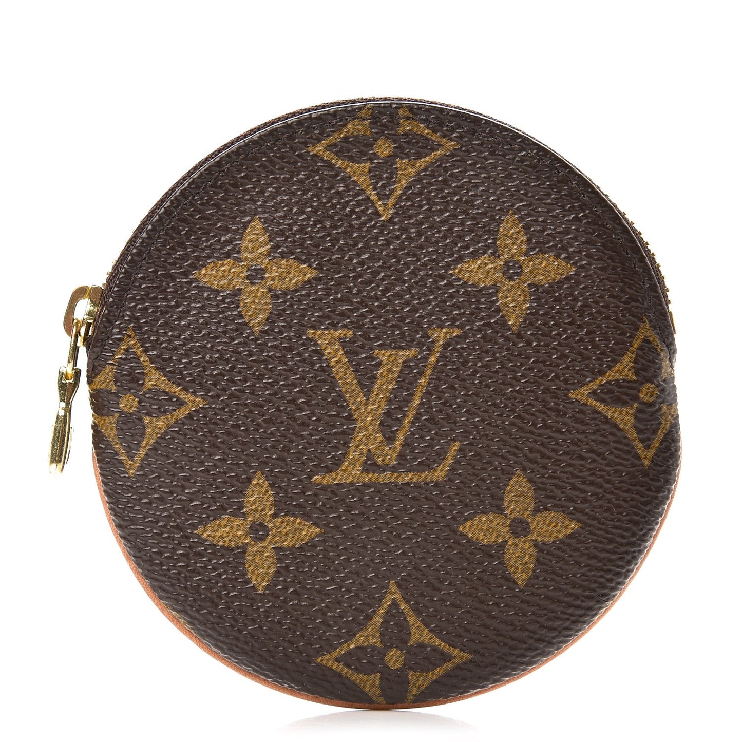 Monogram Round Coin Purse