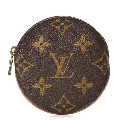 Louis Vuitton Monogram Round Coin Purse 1 of 8