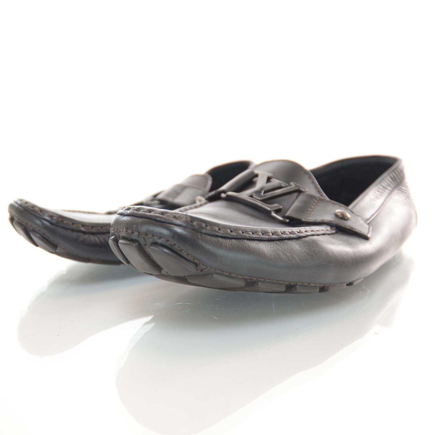 Louis Vuitton Leather Monte Carlo Loafers 12 2 of 6