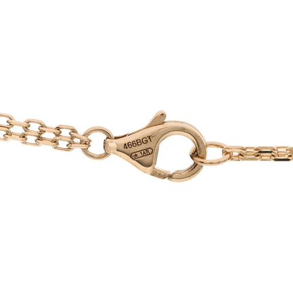 Cartier 18K Yellow Gold 2 Diamond LOVE Necklace 5 of 6