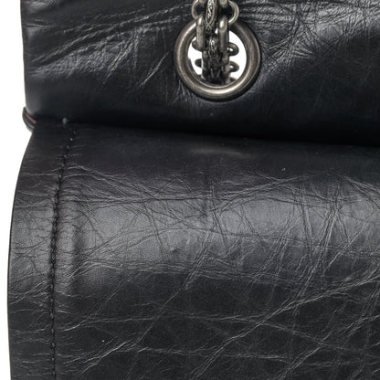 Chanel Aged Calfskin Quilted 2.55 Reissue 226 Flap Black 10 of 12