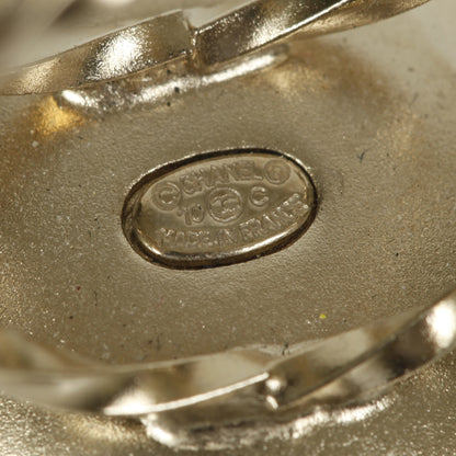 Chanel Crystal CC Coco Loves You Locket Ring Gold 7 3 of 8