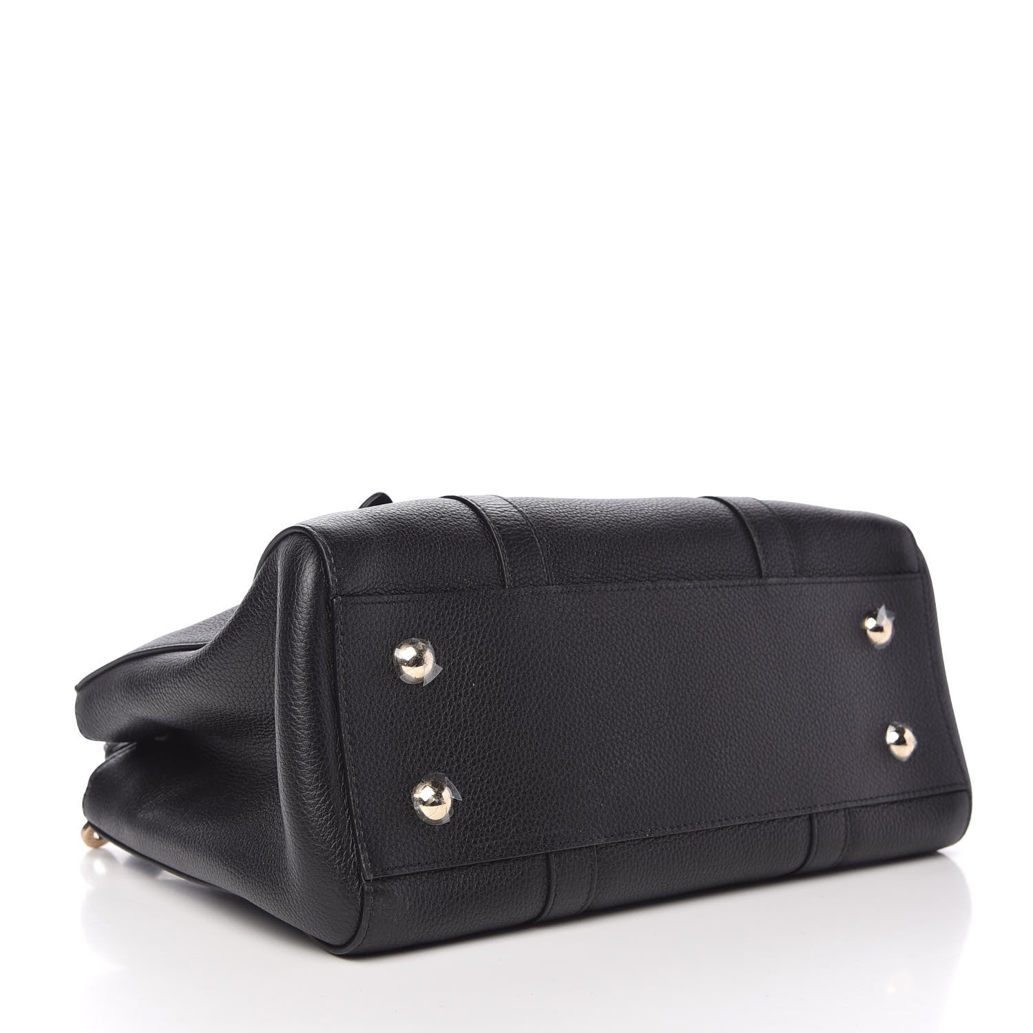 Mulberry Classic Grain Calfskin Small Bayswater Double Zip Tote Black 4 of 8