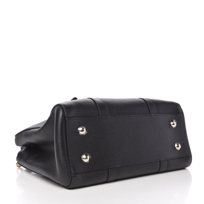 Mulberry Classic Grain Calfskin Small Bayswater Double Zip Tote Black 4 of 8