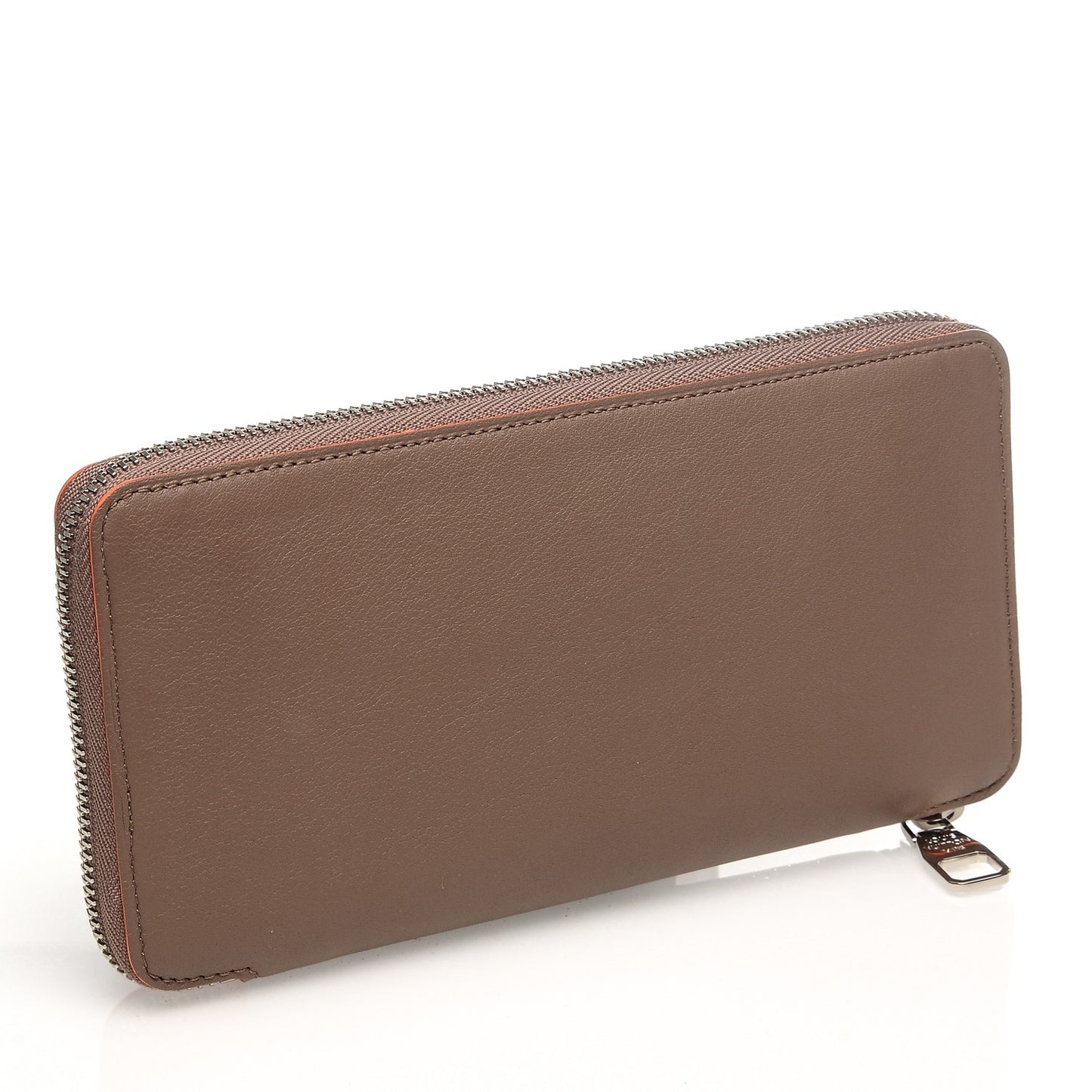 Veau Soie Iena Wallet Taupe