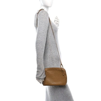 Bottega Veneta Nappa Intrecciato Nodini Crossbody Messenger Chene 2 of 11