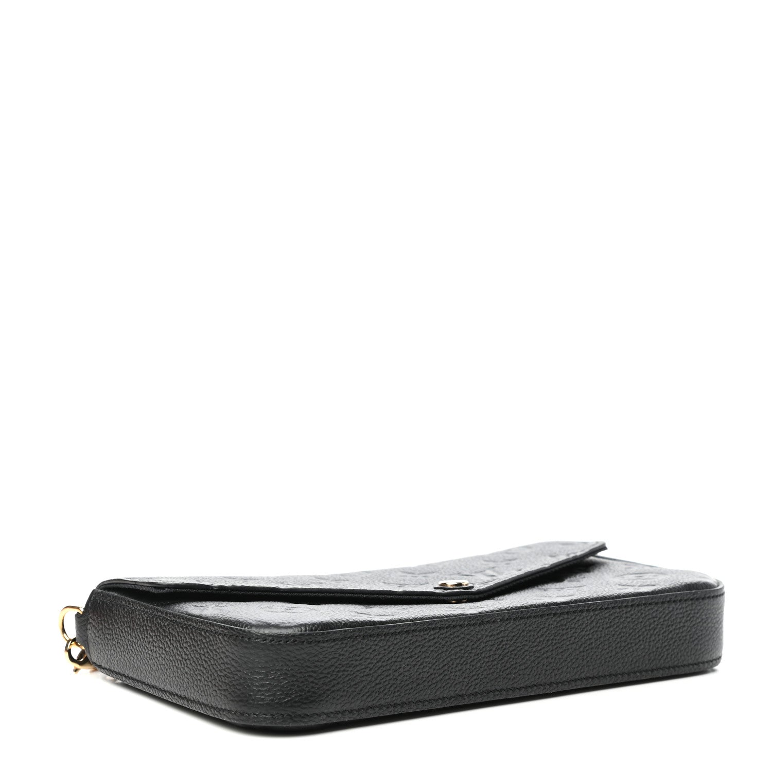 Louis Vuitton Empreinte Pochette Felicie Chain Wallet Black 5 of 13