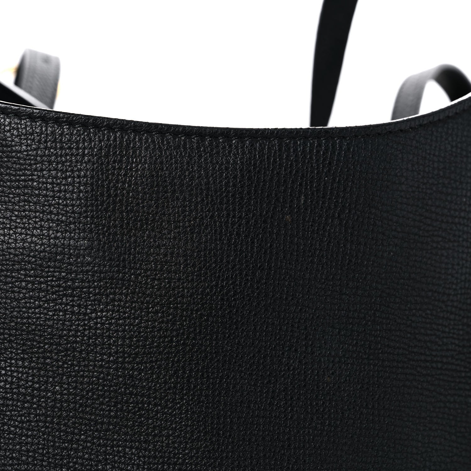 Burberry Grainy Calfskin House Check Small Canterbury Black 12 of 15