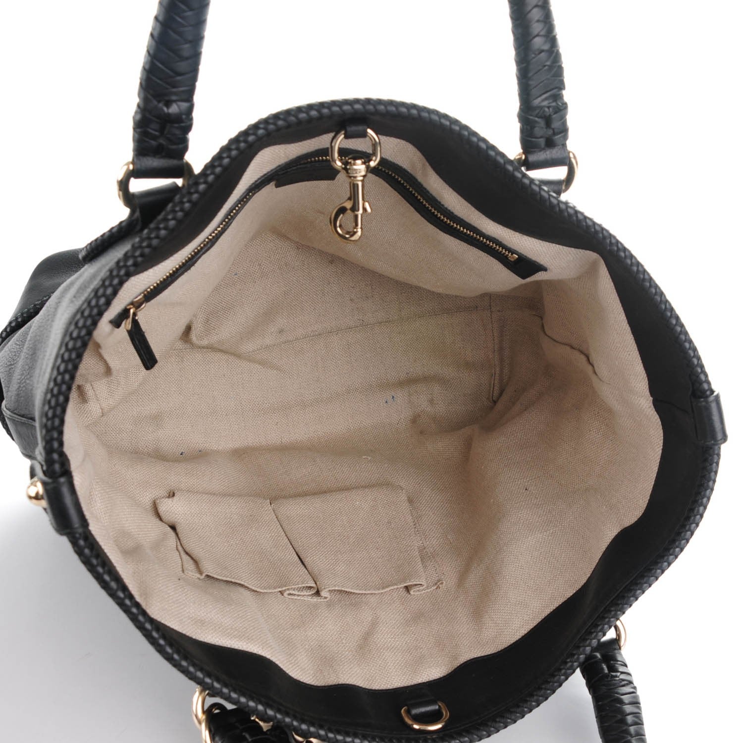 Gucci Calfskin Medium Marrakech Tote Black 5 of 8