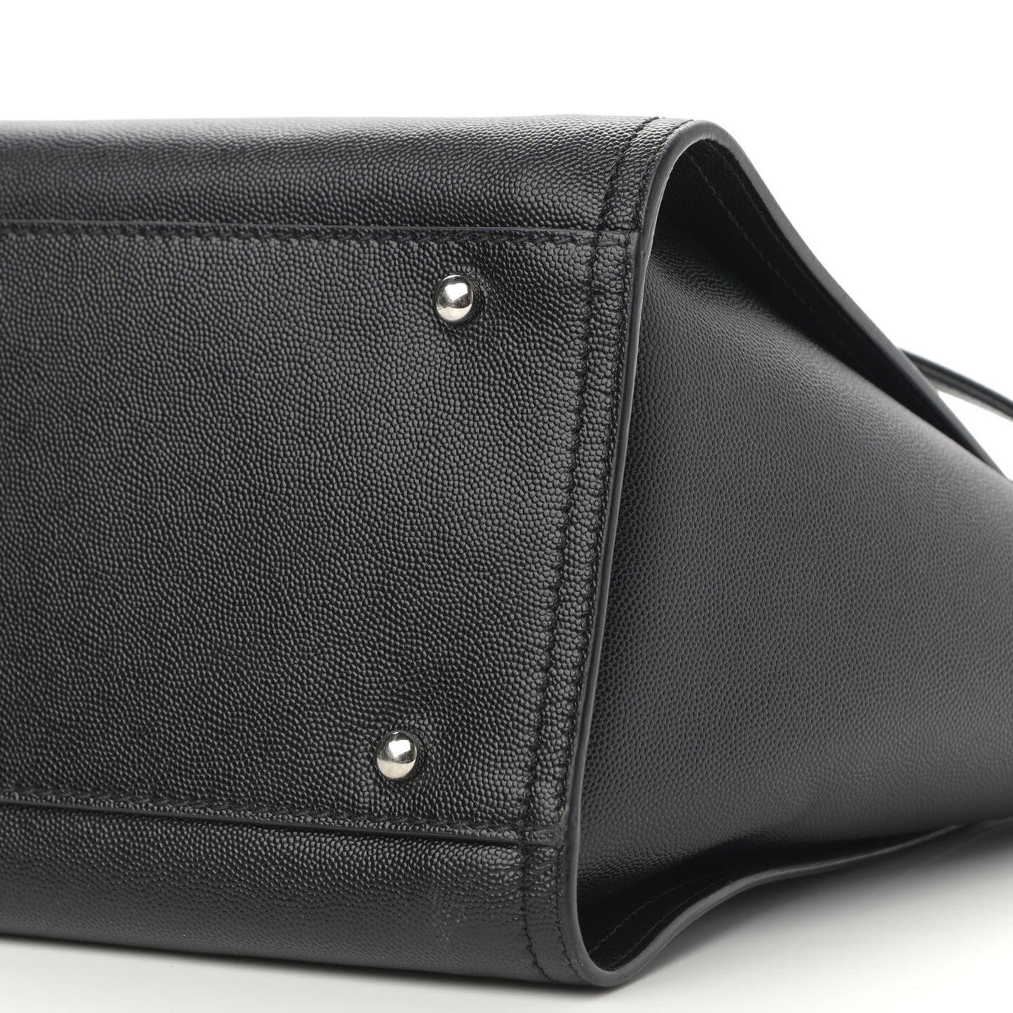 Caviar Small Studded Deauville Tote Black