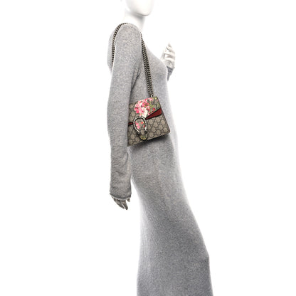 Gucci GG Supreme Monogram Blooms Mini Dionysus Shoulder Bag Beige Multicolor Dry Rose 2 of 10