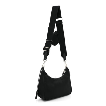 Prada Nylon Re-Edition 2005 Shoulder Bag Black 3 of 8