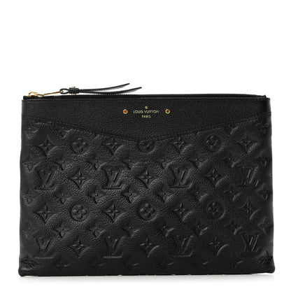 Louis Vuitton Empreinte Daily Pouch Black 1 of 7