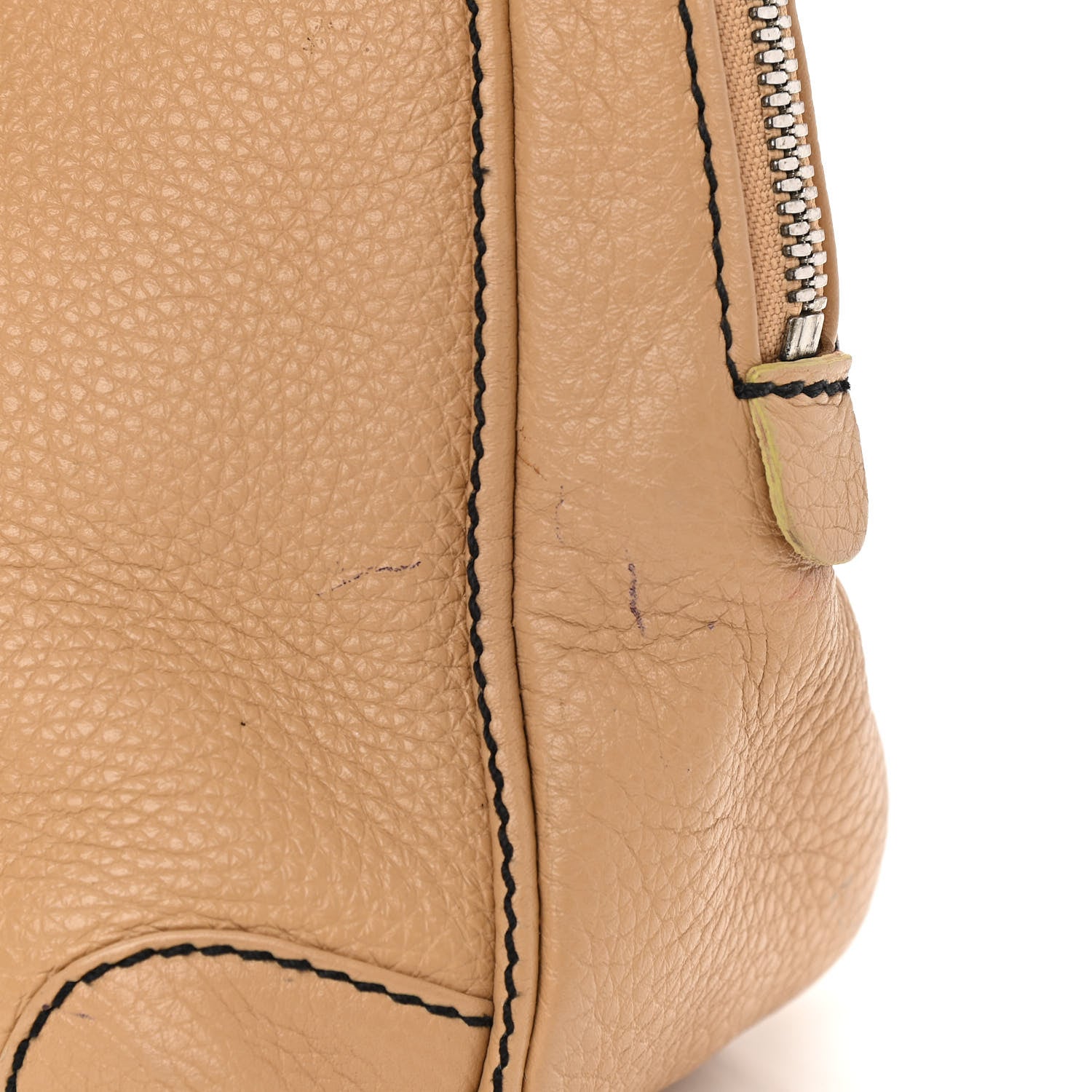 Chanel Grained Calfskin Tassel Hobo Beige 12 of 12