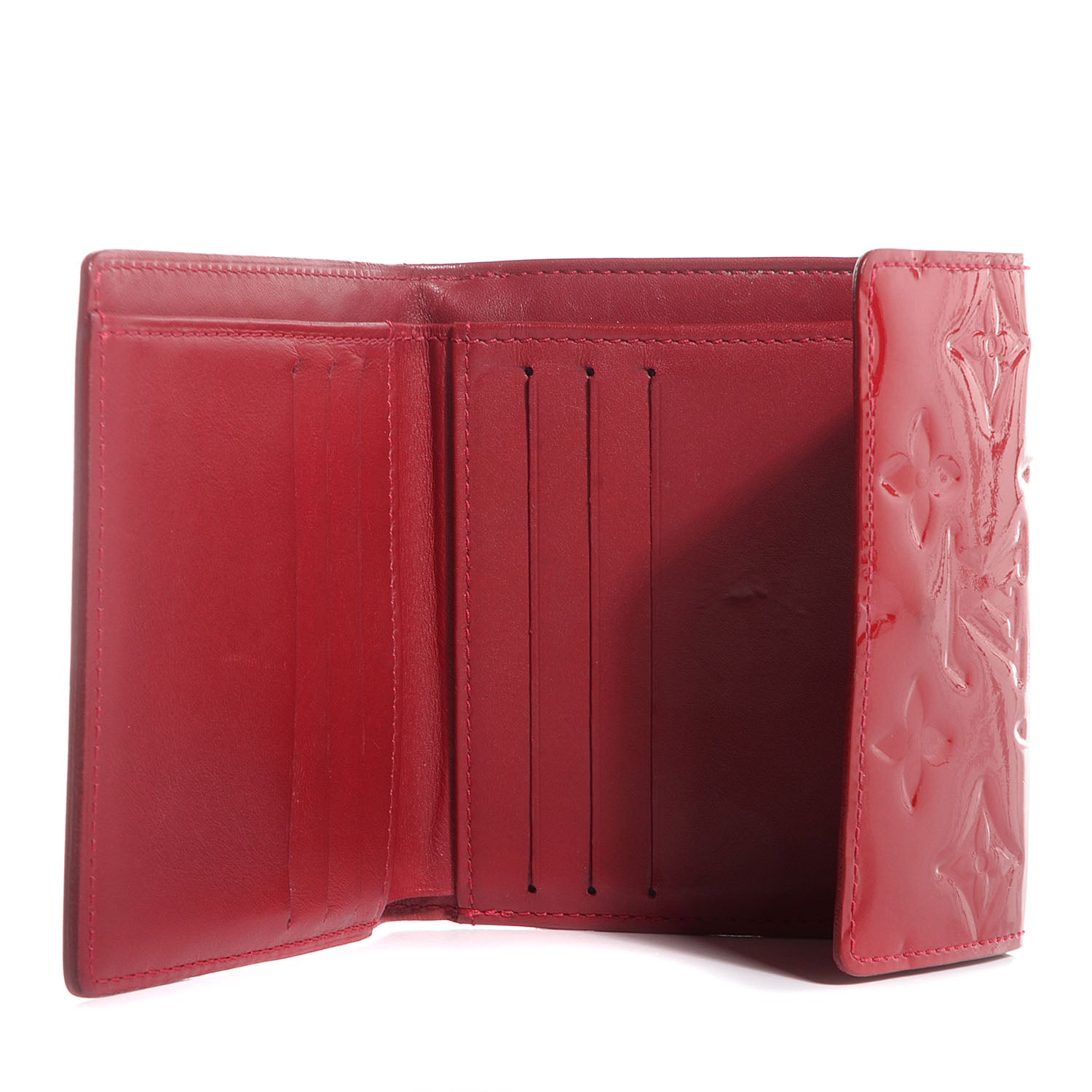Louis Vuitton Vernis Ludlow Wallet Pomme D'Amour 5 of 8
