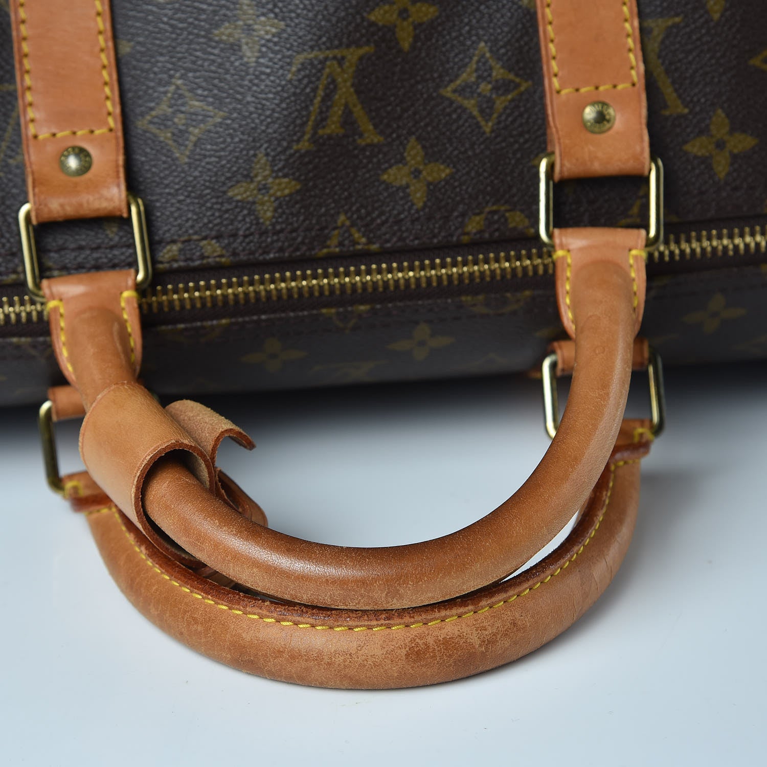 Louis Vuitton Monogram Keepall Bandouliere 55 12 of 16